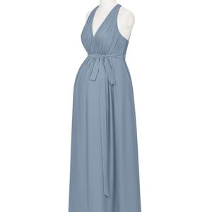 Athena Maternity Dress ~ Dusty Blue ~ size 4